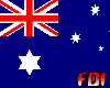 Australian Animated Flag