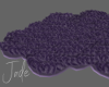 Purple Cloud Fur Rug