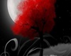 Red Moonlit Tree
