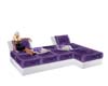Purple Friends Couch