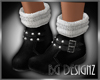 [BGD]Black Ankle Boots-2