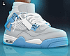 4s Sneakers Mist Blue