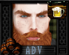 Auburn beard