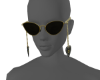 Cat-eye Gold Black Acc