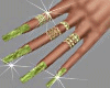 Forest Nails + Rings