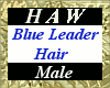 Blue Leader Hair - M