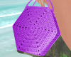 Grape Crochet Bag