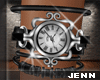 (JS) Antique clock