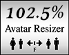 Avatar Scaler 102.5%