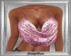 Loose Glitter Top Pink