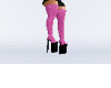 Platform Leggings Rose