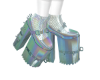 blue holo goth stompers