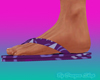 sandals Purple