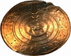 Ancient Bronze Shield