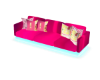 Custom Pink Couch