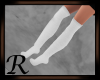 RL White Kneesock