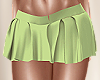 T- Skirt Pleat l green