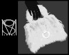 Ds | White Fur Handbag
