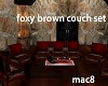 Foxy Brown couch Set