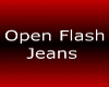 Open Flash Jeans