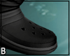 Black Croc Boots