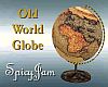 Antique Animated Globe