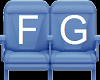 Airline Seat Letters F-G