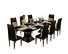 Dining Table Brown Gold