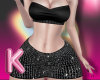 K. Black Party Dress
