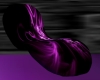 purple chair floating