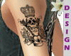 skull & dagger tattoo