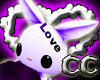 CC's Purple Love Bunny
