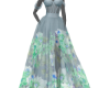z| blue flower dress