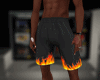 Burning fire
