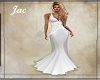 *J * PEARL WHITE GOWN