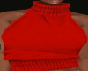 Red Turtleneck sweater