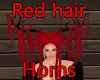 Red hair/Horns
