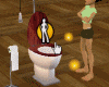 Go in the toilet brb