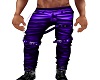 M Purple Leather Pants