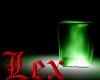 LEX - green light cube