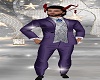 Elegant Purple Suit