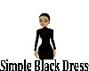 Simple Black Dress