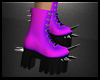 [E] Purple Boots w Spike