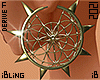 Spiked Gold Hoops