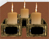 Golden Triple Candles