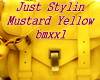 Just Stylin mustard yel