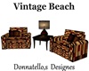 vintage beach chairs