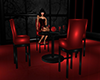 GL-Red Table and Chairs