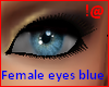 !@ Female eyes 11 blue