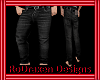 {Ro} Black Jeans w/belt